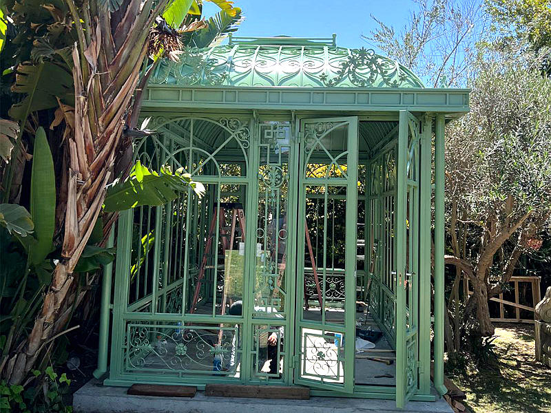 Victorian greenhouse, Custom Victorian style greenhouse kits, Sunlight filtration